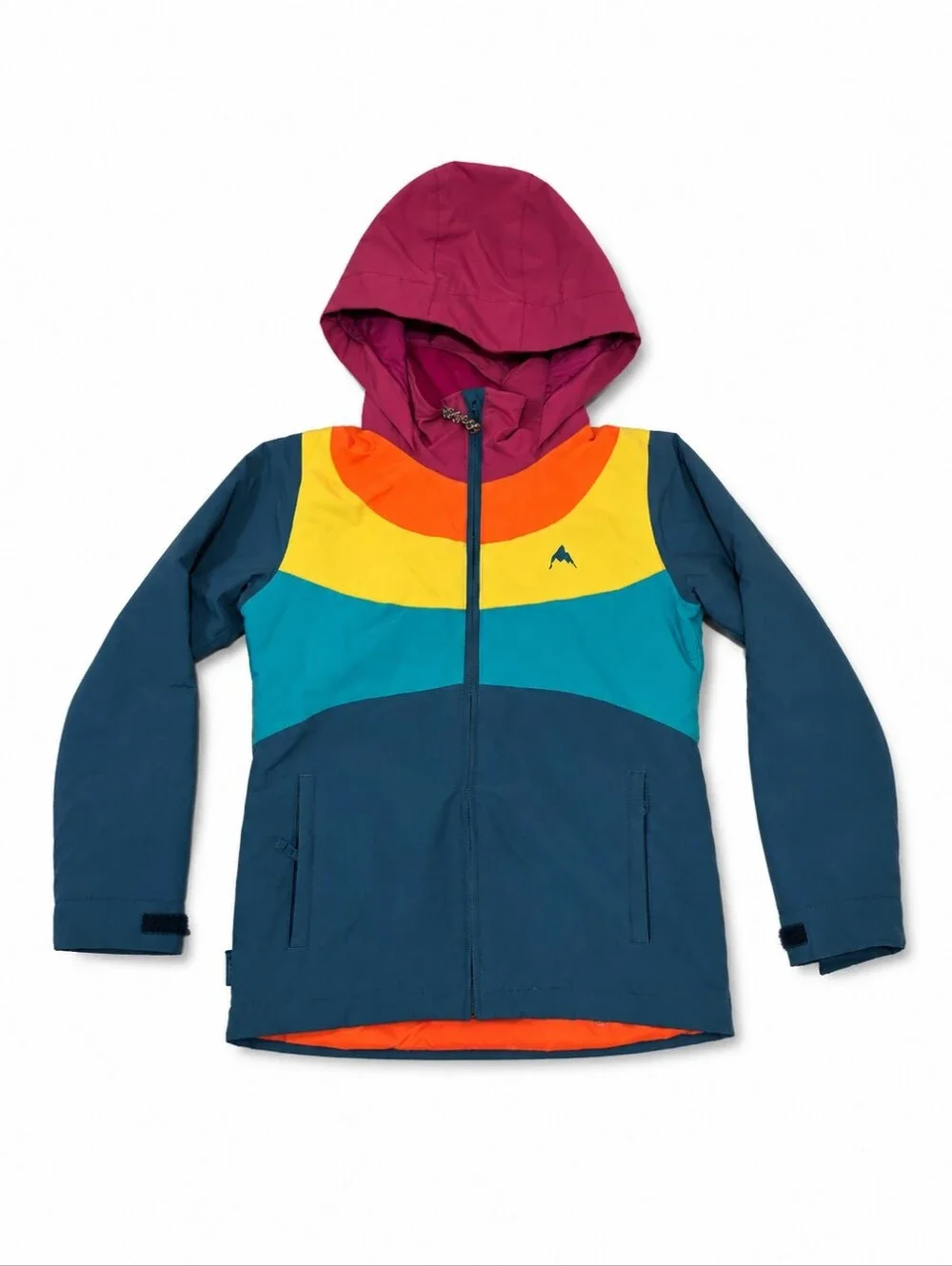 Burton Girls Hart Colorfull Snowboarding‎ Jacket Size M ( 10-12)